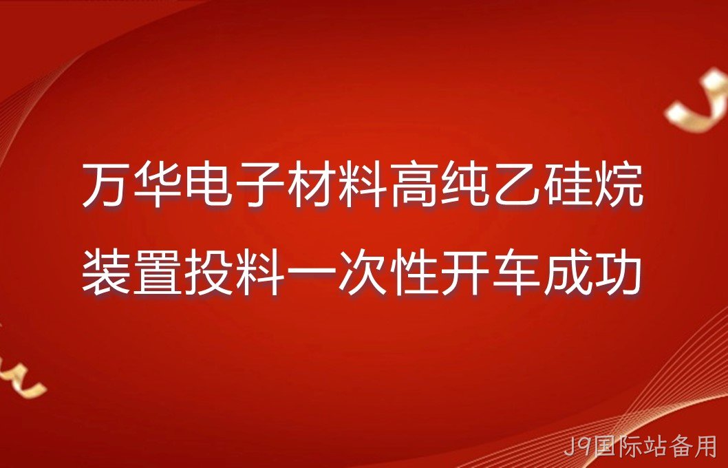 替换词电子材料高纯乙硅烷装置投料一次性开车成功